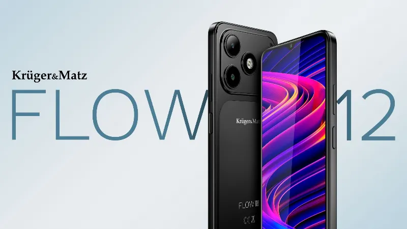 Smartphone 4GB/64GB Flow 12 Negru Kruger&Matz