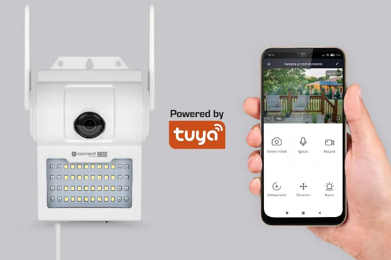 Camera Wifi Connect C80 Tuya Kruger&Matz