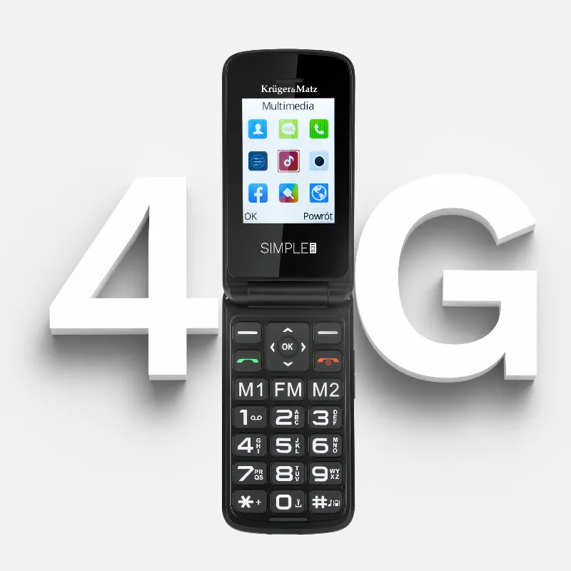 Telefon GSM Seniori Buton SOS 931 Kruger&Matz