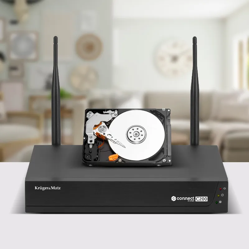 Set NVR Supraveghere Video Wifi 4 Camere Tuya Wi-Fi 6