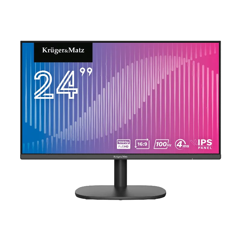 Monitor Ips E-LED 100HZ 4MS 24 Inch Kruger&Matz