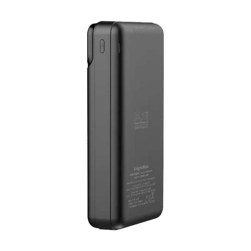 Power Bank 20000MAH Li-Pol QC 3.0 PD 3.0 Kruger&Matz