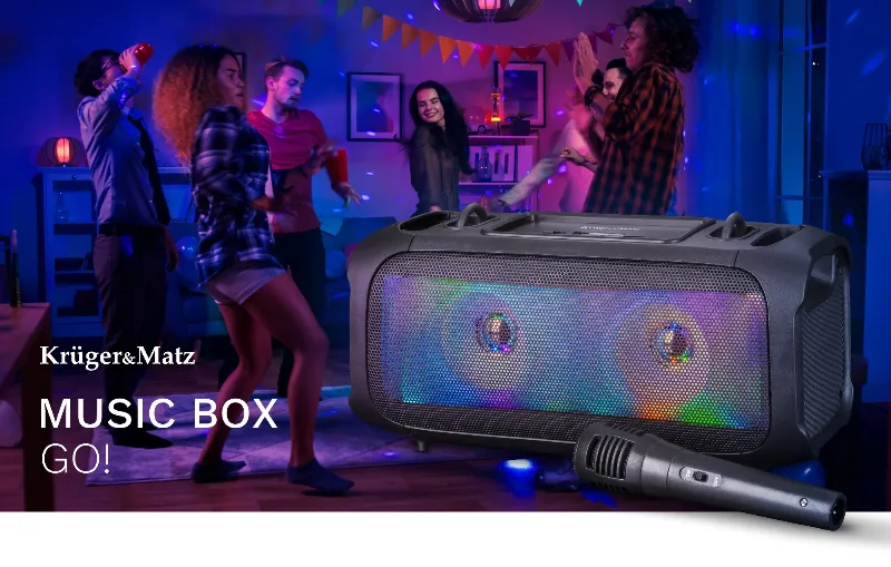 Boxa BT Portabila Music Box Go! Kruger&Matz