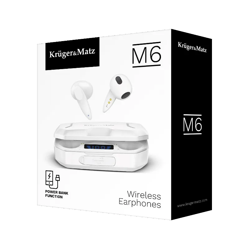Casti Bluetooth 5.1 M6 Kruger&Matz