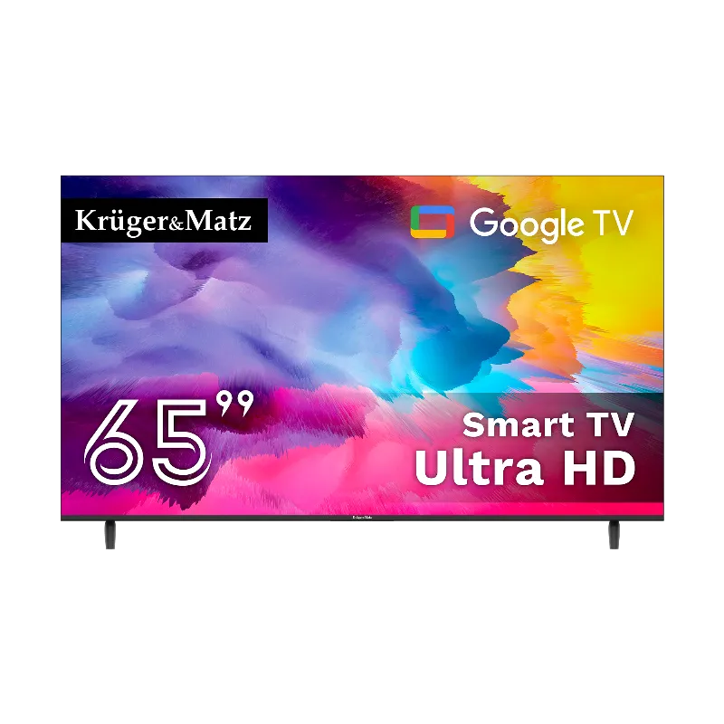 Google Smart TV 5.0 65 inch 163CM Ultrahd 4K Kruger&Matz