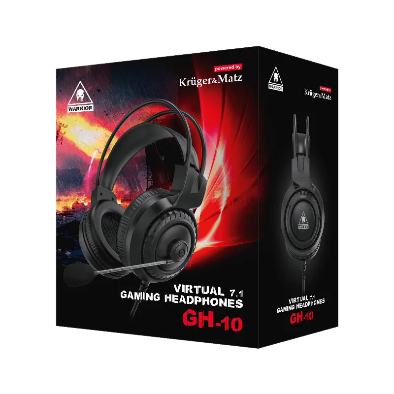 Casti Gaming Warrior Gh-10 Kruger&Matz