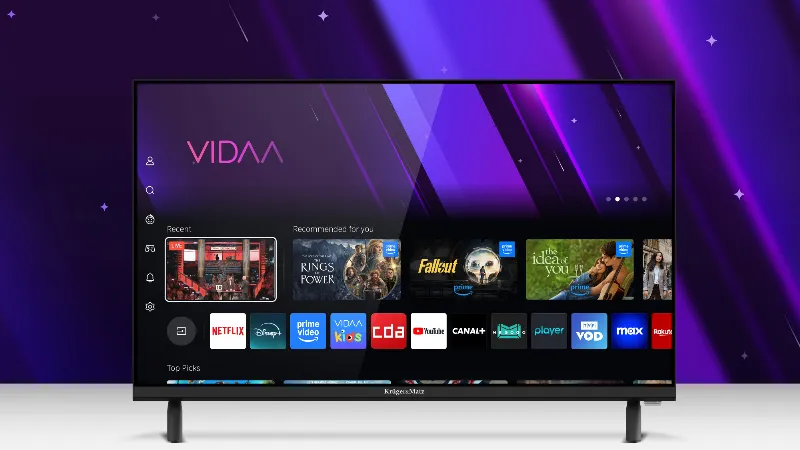 TV LED HD Smart Vidaa 24INCH 61CM 220V Kruger&Matz