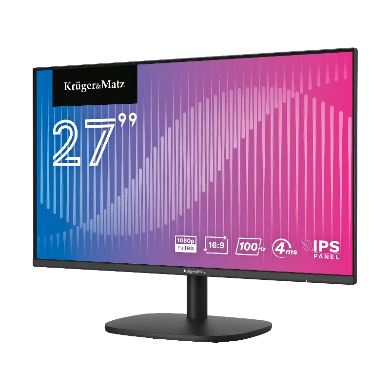 Monitor Ips E-LED 100HZ 4MS 27 Inch Kruger&Matz