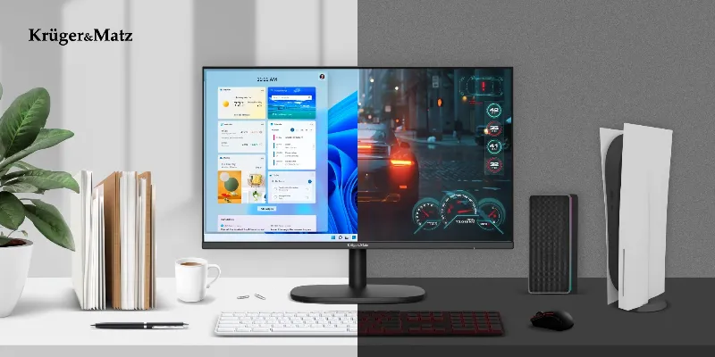 Monitor Ips E-LED 100HZ 4MS 24 Inch Kruger&Matz