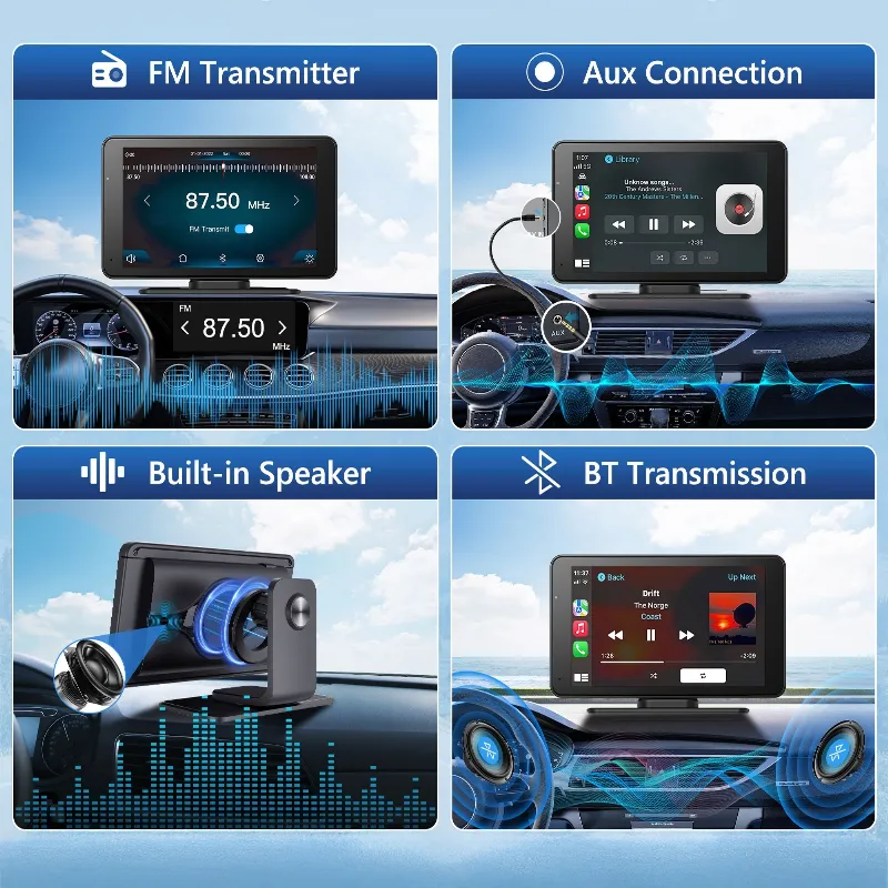 Statie Multimedia Android Auto Apple Car Kruger&Matz