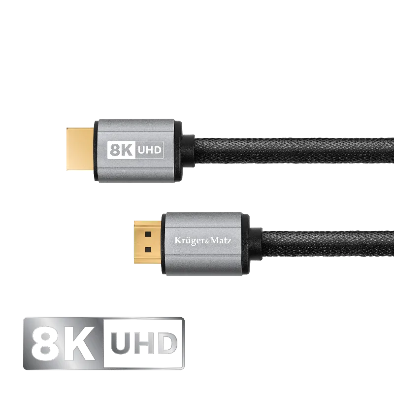 Cablu HDMI - HDMI 8K V 2.1 1.8M Kruger&Matz