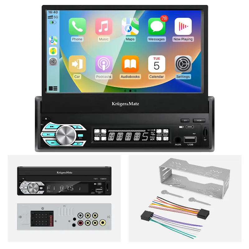 Player Auto 1DIN 4X16W Kruger&Matz