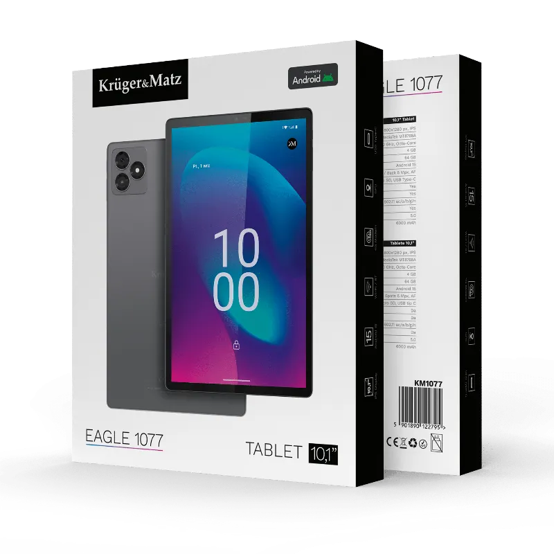 Tableta 4G 4GB 64GB Android 15 Kruger&Matz