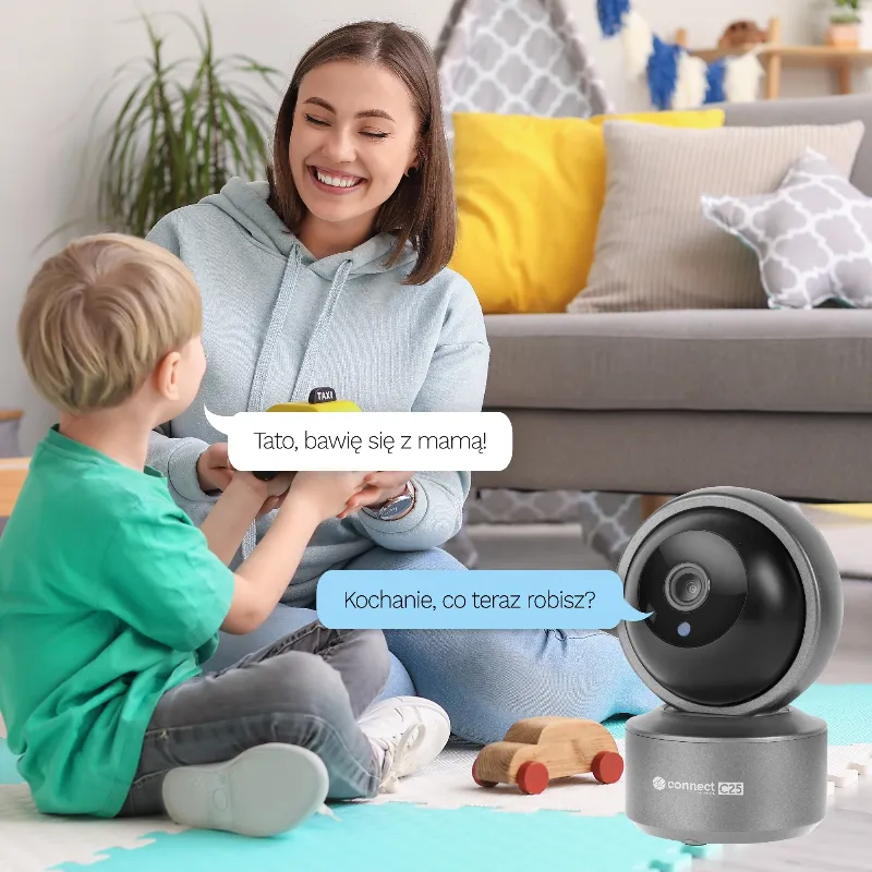 Camera IP Interior 2K Connect C25 Tuya Kruger&Matz