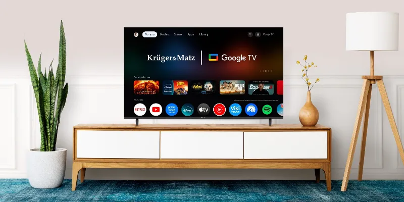 Google Smart TV 5.0 55 inch 141CM Ultrahd 4K Kruger&Matz