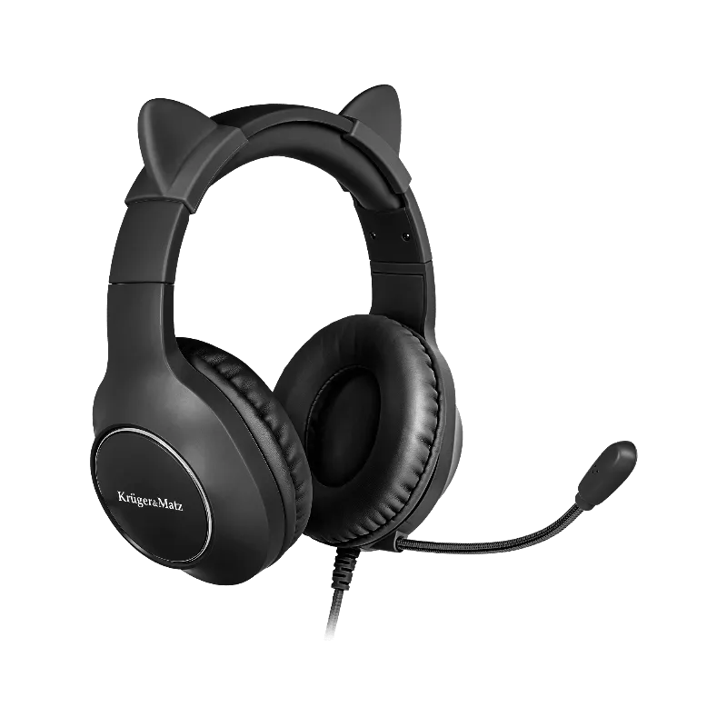 Casti Gamer Kids Kruger&Matz Negru
