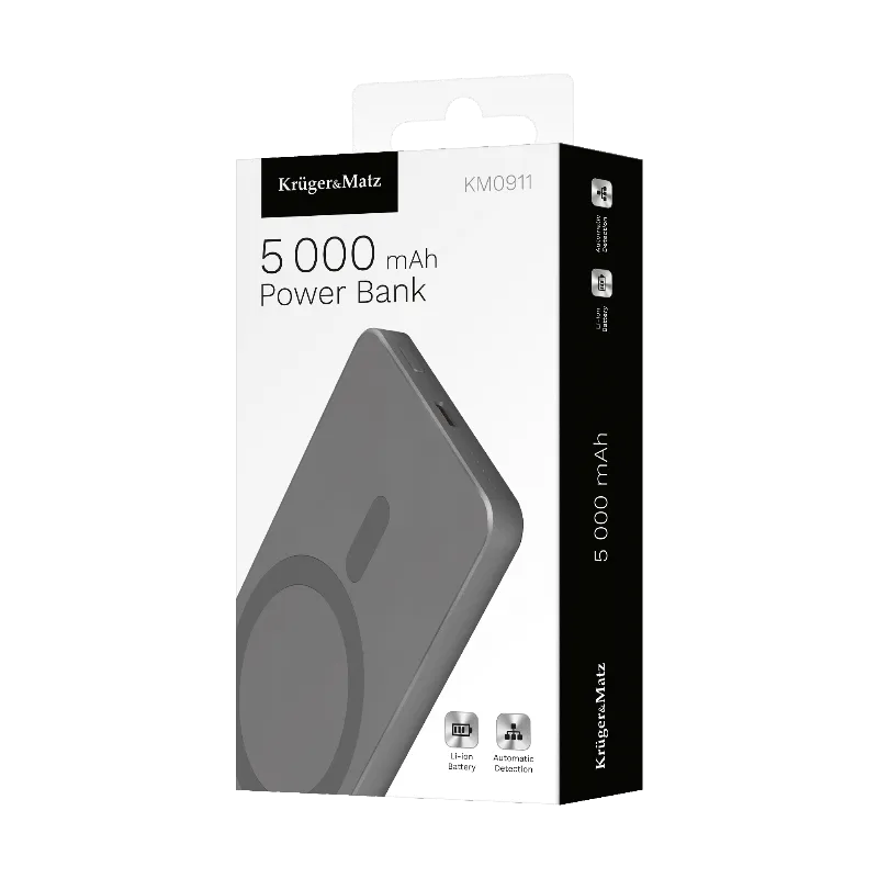 Power Bank 5000 MAH MAG Safe Kruger&Matz
