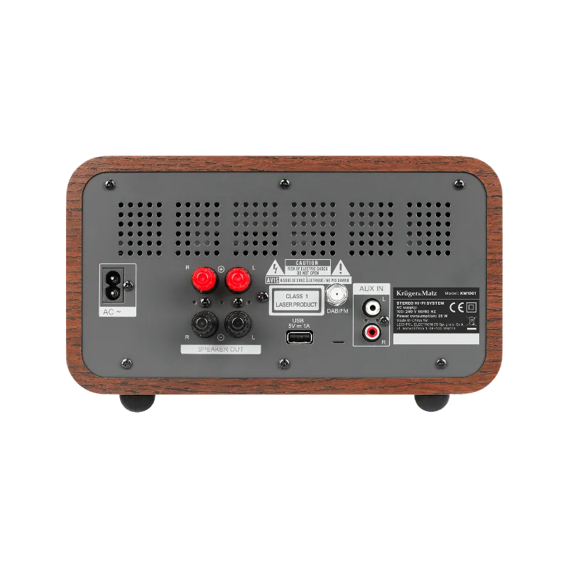 Sistem Hi-Fi Amplificare cu Lampi Kruger&Matz