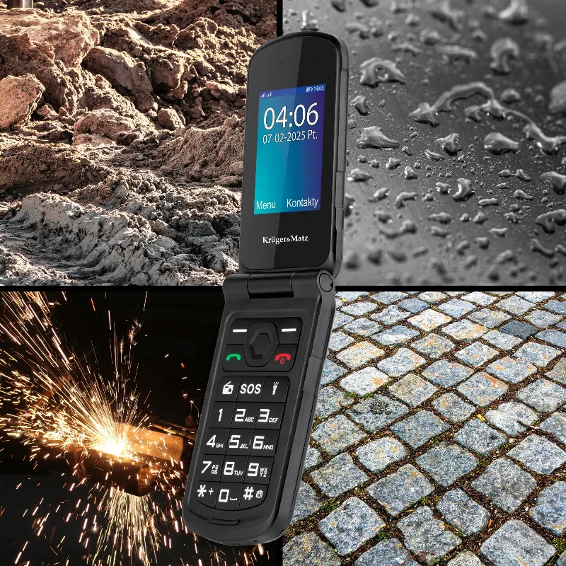 Telefon Rugged Iron 5 Flip Kruger&Matz
