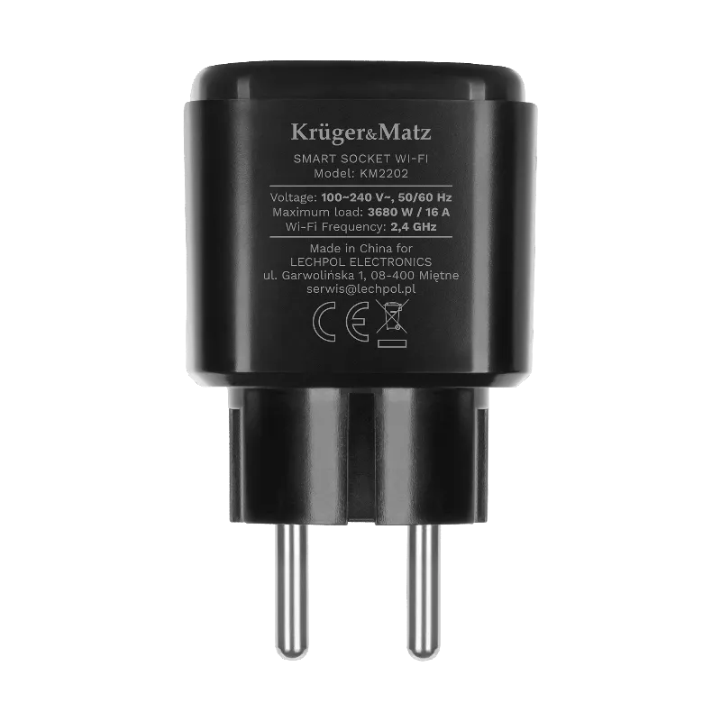 Priza Smart Wifi Connect P4 Tuya Kruger&Matz