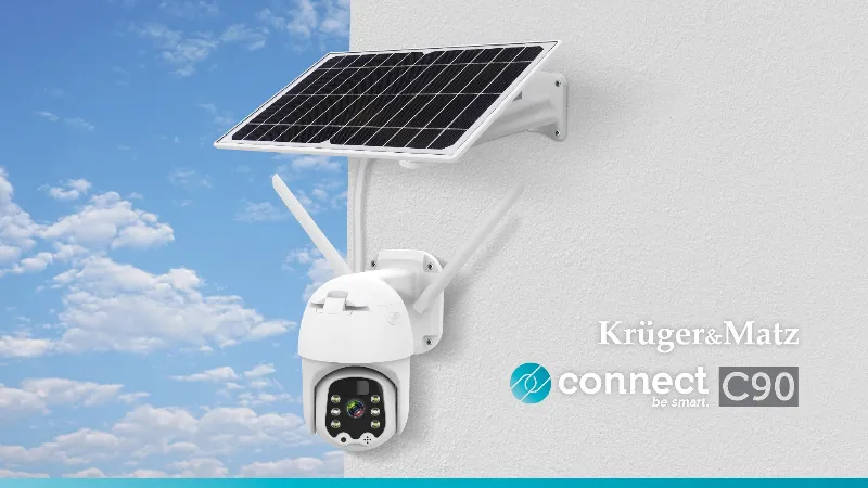 Camera Wifi Connect C90 Tuya Solar Kruger&Matz