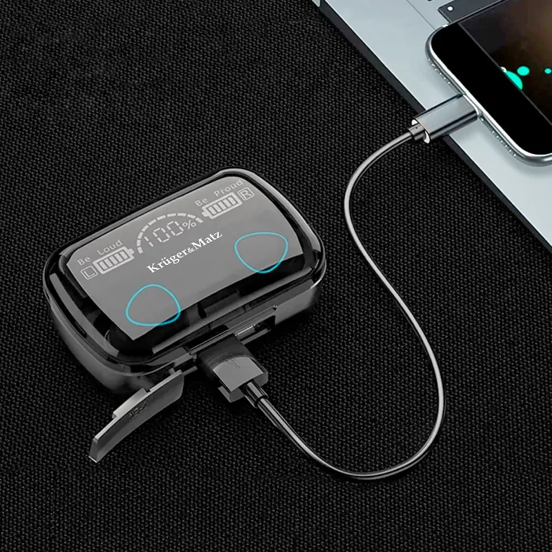 Casti Bluetooth 5.3 Powerbank M10 Kruger&Matz